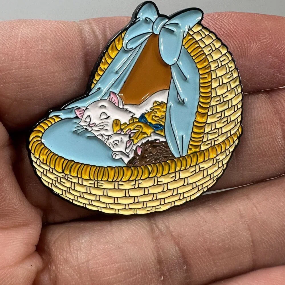 Aristrocat Duchess Lapel Pin Kittens Marie Jewelry Accessories Brooch Badge Pin